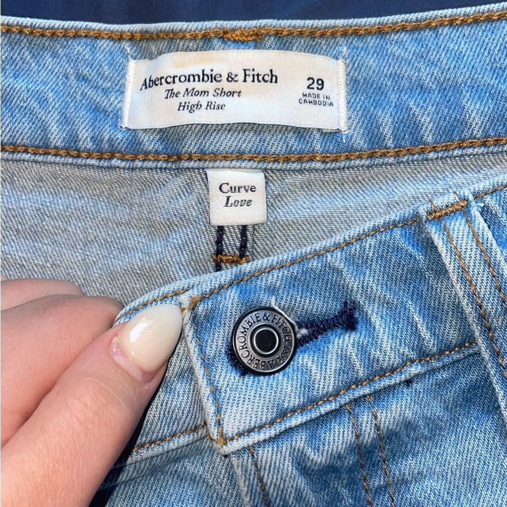 Abercrombie & Fitch High Rise Blue Jeans